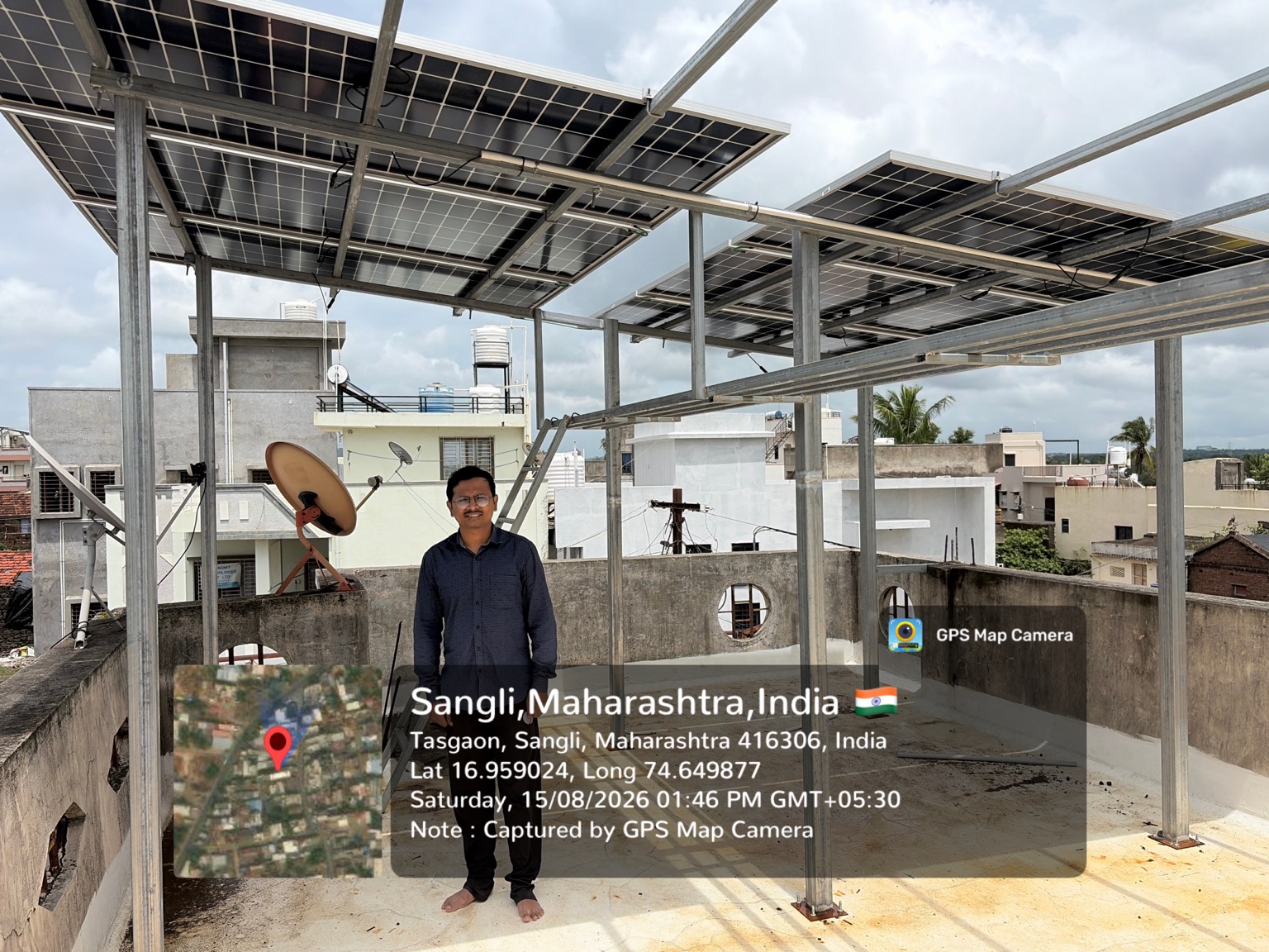YASH SOLAR completed solar project